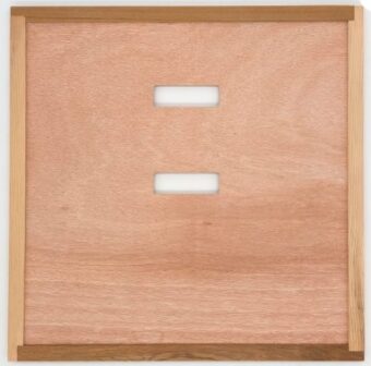 5 Crown Boards and bee escapes. Good quality, wooden framed. Ply-wood with feeder wholes and bee escapes